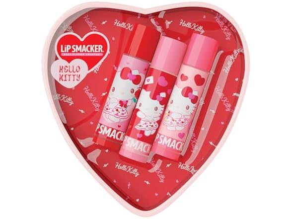 Lip Smacker Heart Tin Lip Balm Trio