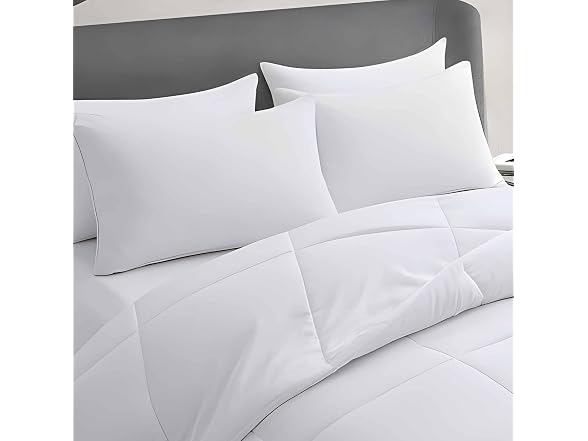 Acteb Ultra Thin Bed Pillows, 2-Pack