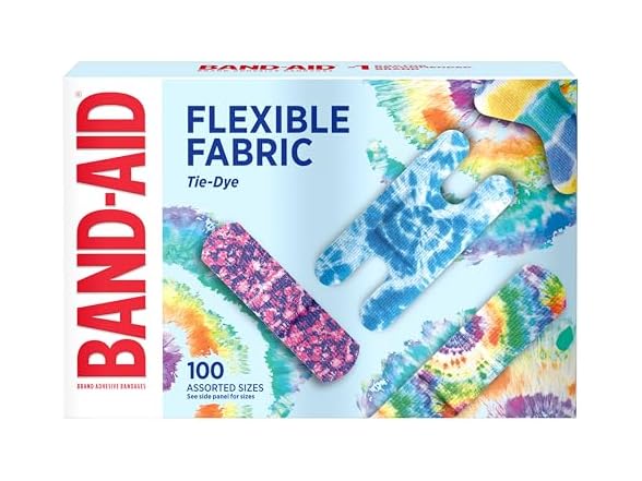 BAND AID Brand Flexible Fabric Adhesive Bandages