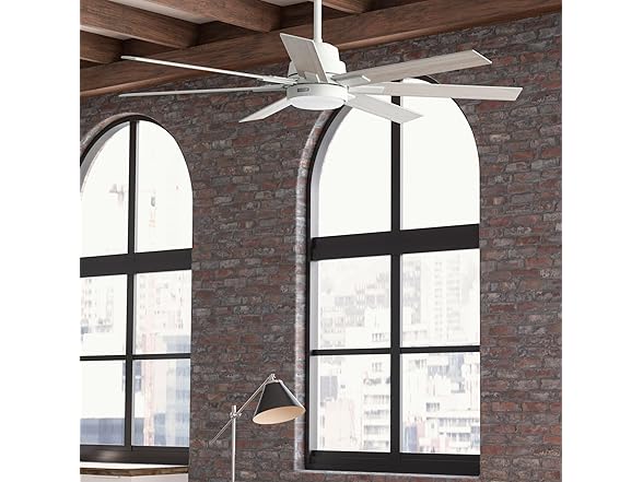 Hunter Fan CC53574-A 60" Matte White Ceiling Fan