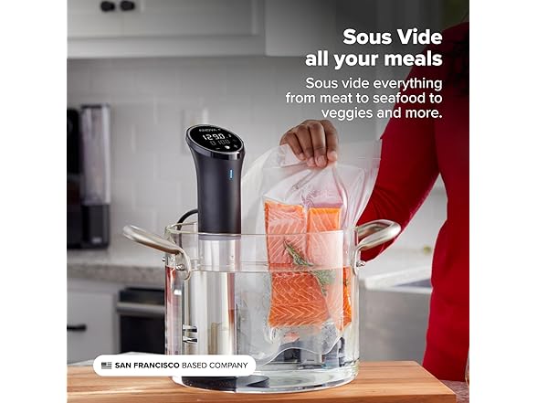 Anova Culinary Sous Vide Precision Cooker 3.0 (WiFi), 1100 Watts, Stainless Steel (Open Box)