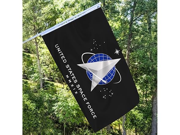 METDIRU US Space Force Military Flag 2x3 Ft