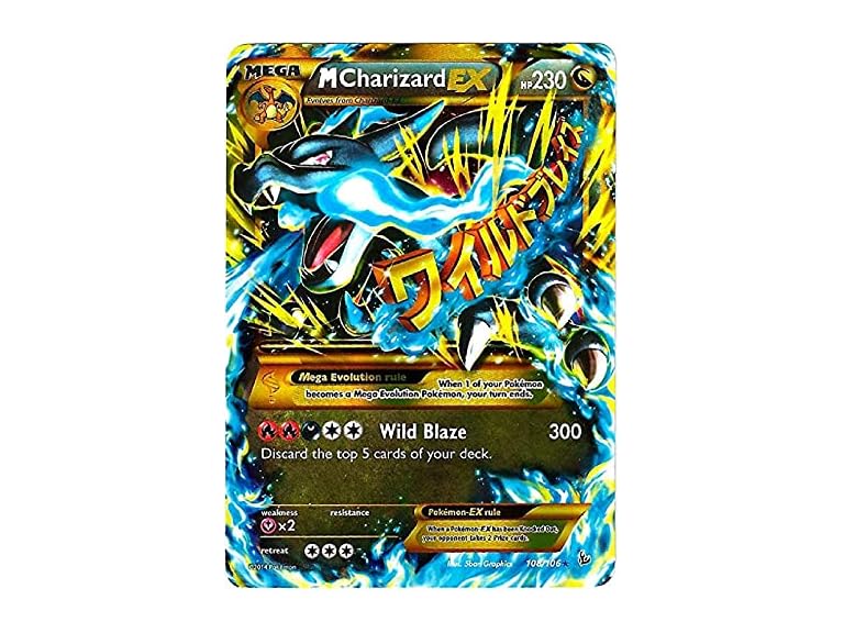 Pokemon Mega-Charizard-EX Card