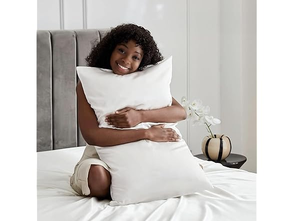 Revdomfly 4 Pcs Queen Satin Sheets