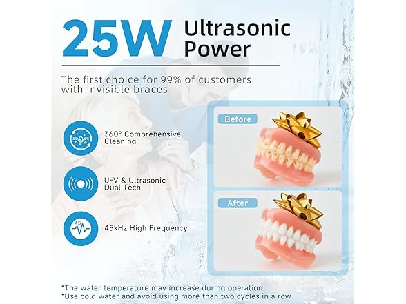 WBXWBX Ultrasonic Retainer Cleaner