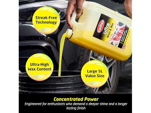 CarPlan Ultra Wash & Wax 1.3 Gal pH Neutral