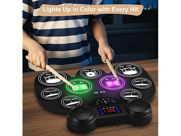 Yottix Electronic Drum Set