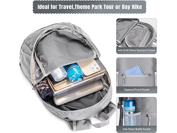 ZOMAKE Ultra Lightweight Hiking Backpack 20L