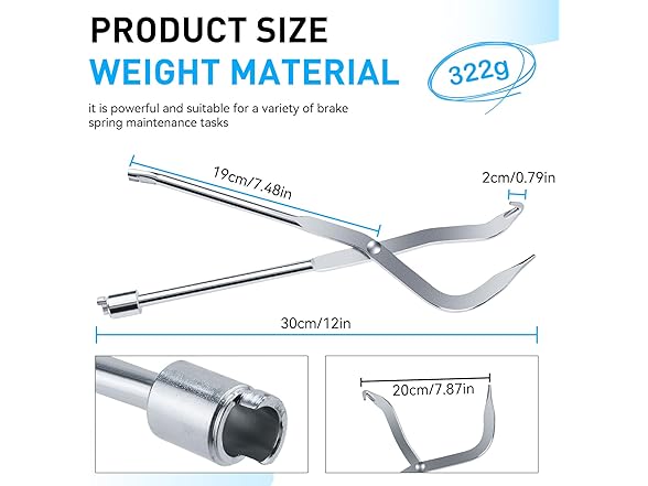 MEKICOWL AAP-Auto-069 Drum Brake Spring Pliers