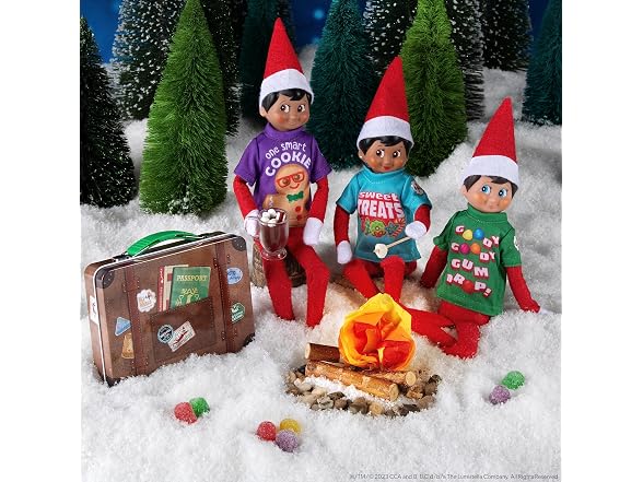 The Elf on the Shelf Claus Couture Sweet Treat 3-Shirt Set