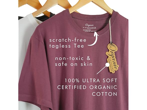 Organic Signatures Men (XXL) Crewneck T-Shirt