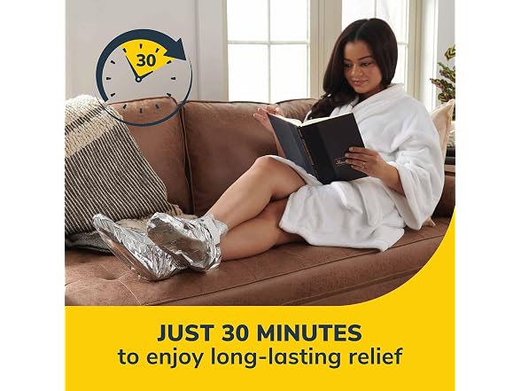 Tired Achy Feet Soothing and Reviving Foot Mask
