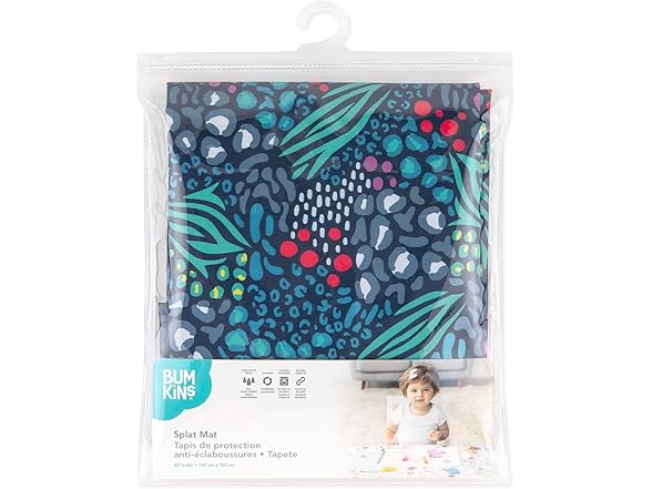 Bumkins Splat Mat for Under High Chair