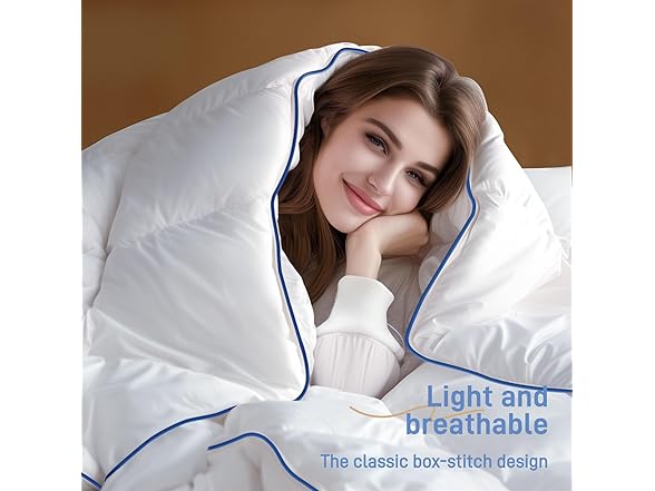 Ankwos White Down Alternative King Comforter