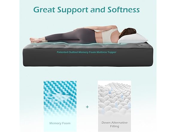 Hansleep King Mattress Topper
