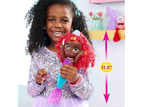 Just Play Disney Junior Bubbles Fun Ariel Doll