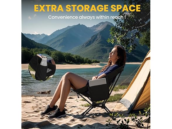 Overmont Ultralight Portable Camping Chair
