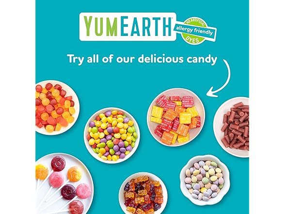 YumEarth Organic Giggles Chewy Candy 5 oz
