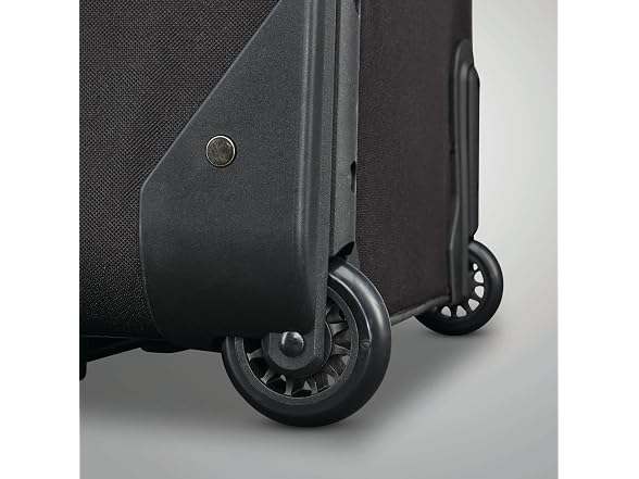 American Tourister Fieldbrook XLT Softside Upright Luggage, Black, 3-Piece Set
