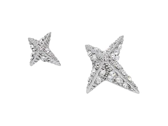 AllSaints Women's Star Mismatch Stud Earrings