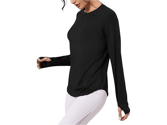 MakeMeChic Women (S) Long Sleeve Tops Shirts