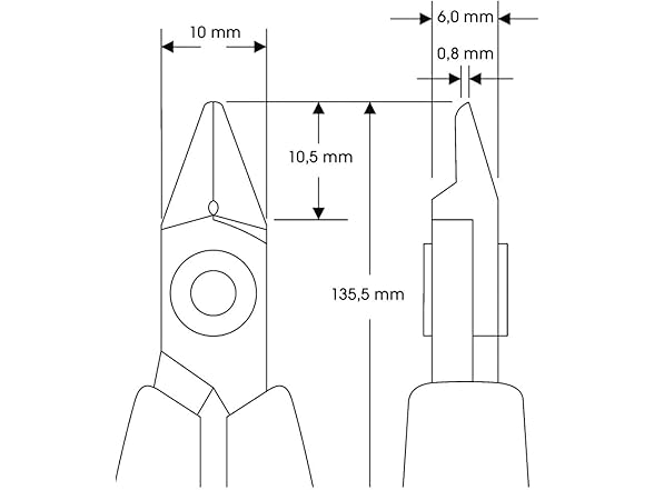 Bahco 8142"Rx-Series Diagonal Cutter