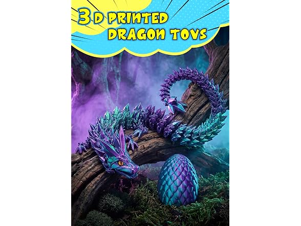 OKYUK 3D Printed Dragon Egg
