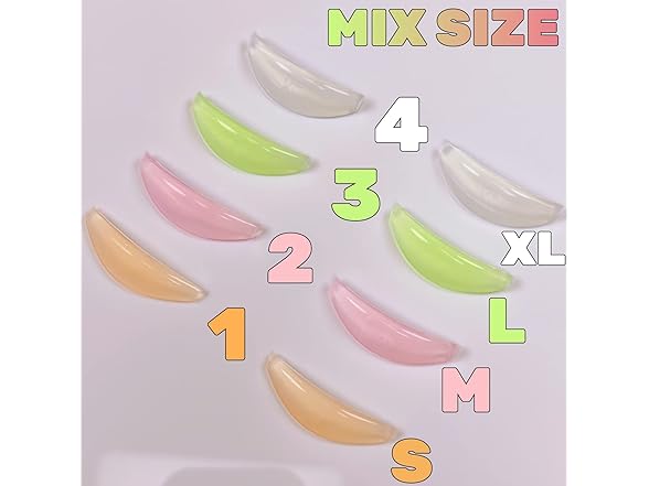 Lash Lift Shields Crystal Eyelash