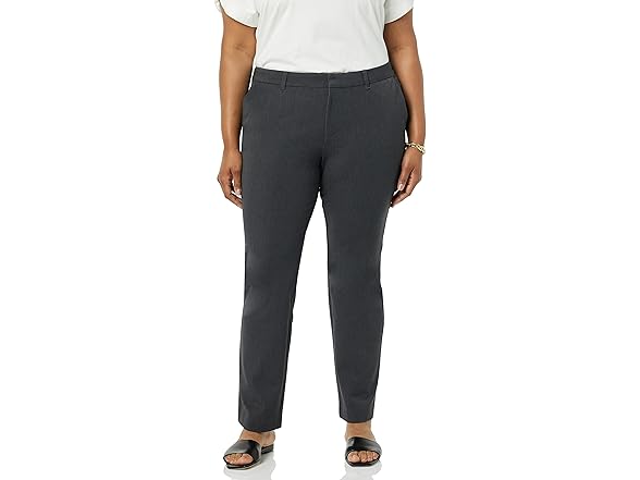 Amazon Essentials Womens Pant Charcoal (4)