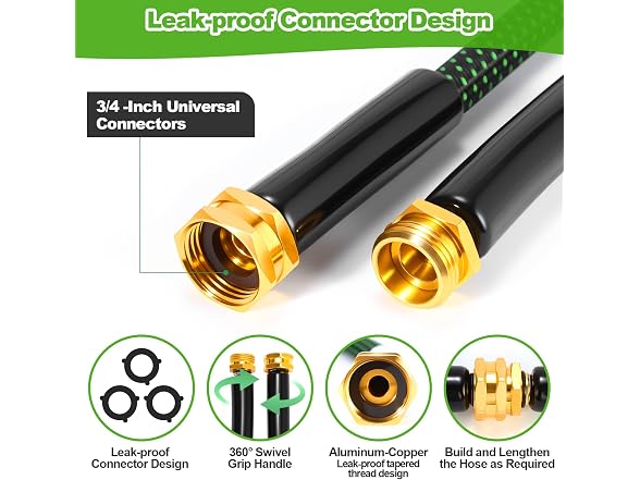Advinski 100ft 10 Function Garden Hose - Gallery 6