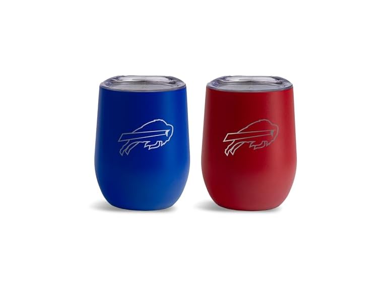 BILLS Stemless Wine Tumblers 2pk