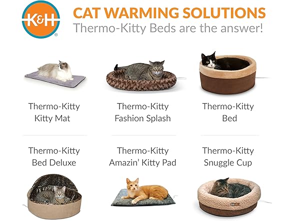 K&H PET PRODUCTS Self-Warming Cat Pad