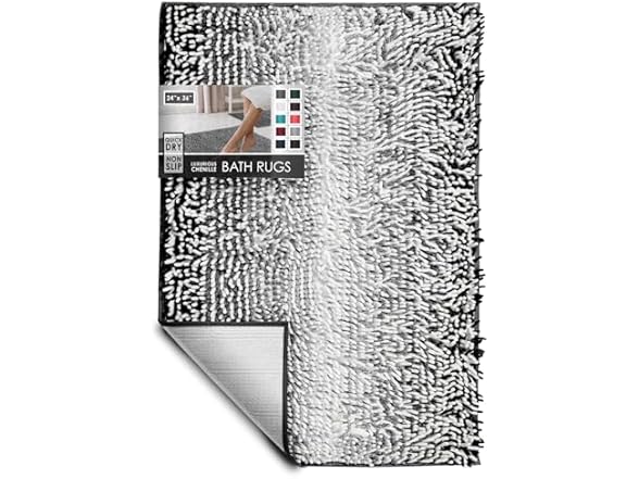 Hearth & Harbor Hearth & Harbor Bathroom Rugs, Chenille