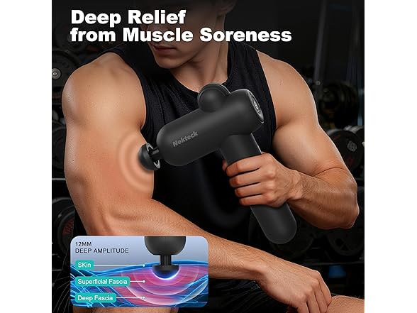 Nekteck Deep Tissue Massage Gun