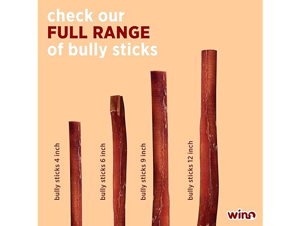 WINO - Bully Sticks for Dogs