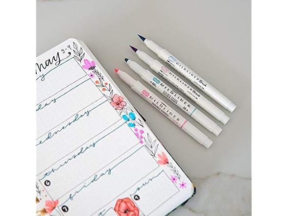 Zebra Mildliner Pastel Highlighter