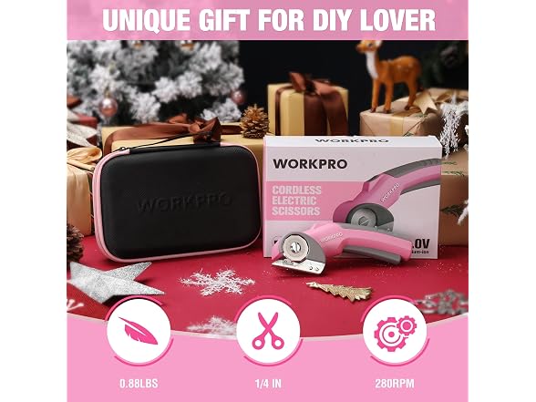 WORKPRO Cordless Electric Scissors