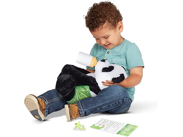 Melissa & Doug 11" Baby Panda Plush