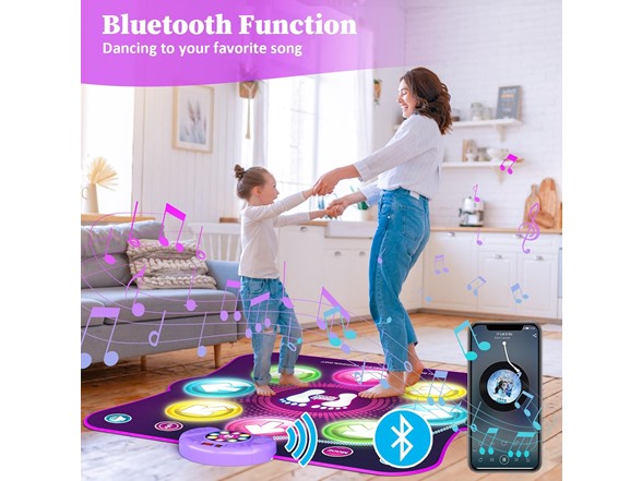 Light Up Dance Mat w/ 6 Game Modes