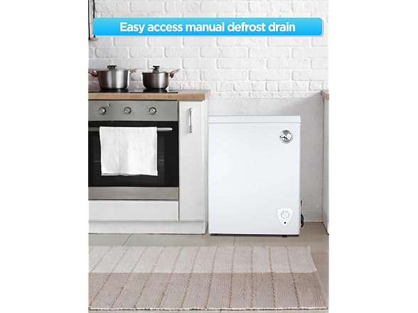 Commercial Cool 1.8 Cu. Ft. Compact Chest Freezer