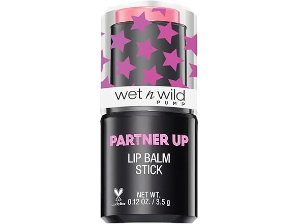 wet n wild Partner Up Lip Balm Stick Pink Knockout