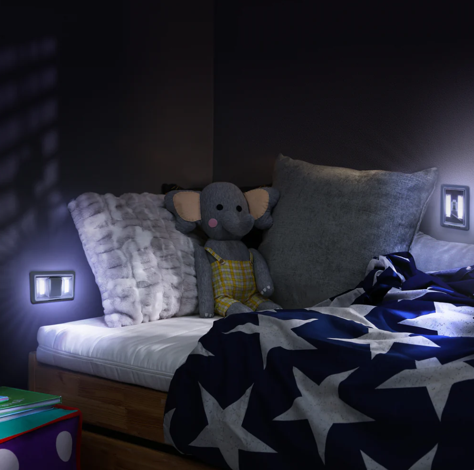 Aduro 2Pk Universal Wireless LED Portable Light Switch - Gallery 8