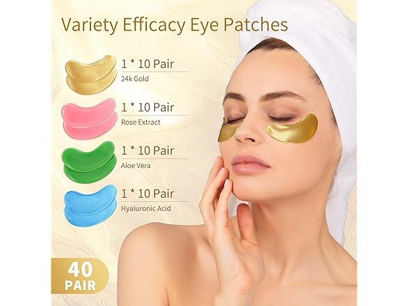40 Pair Under Eye Patches