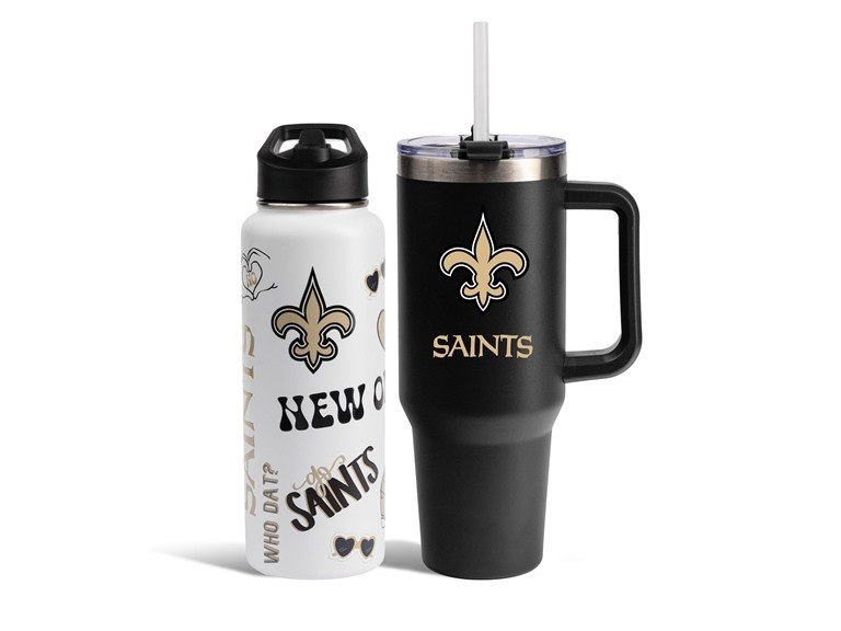 SAINTS Bottle & Tumbler Set