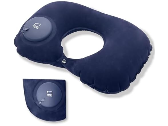 Lewis N. Clark Neckrest Inflatable Pillow