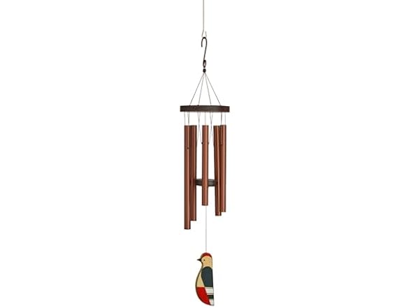 Red Carpet Wind Chimes Woodpecker 36in