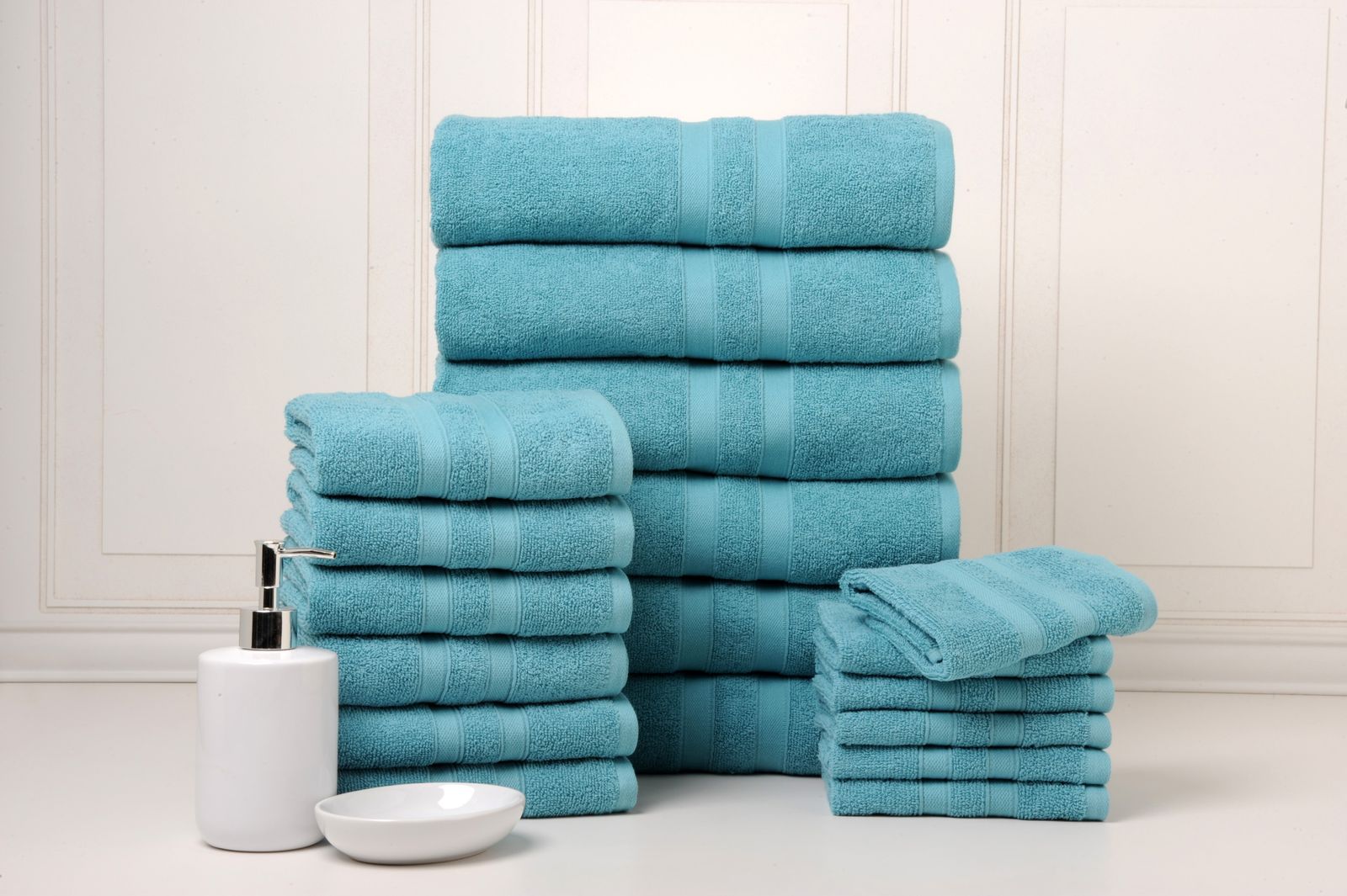 18-Piece Egyptian Cotton Towel Set - Gallery 16