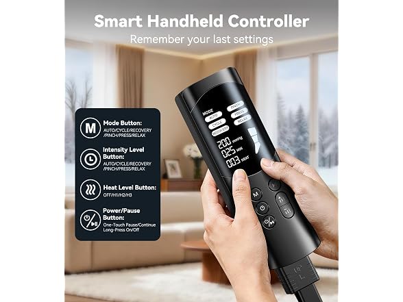 RQH BC0757260609710 RQH Leg Massager with Heat