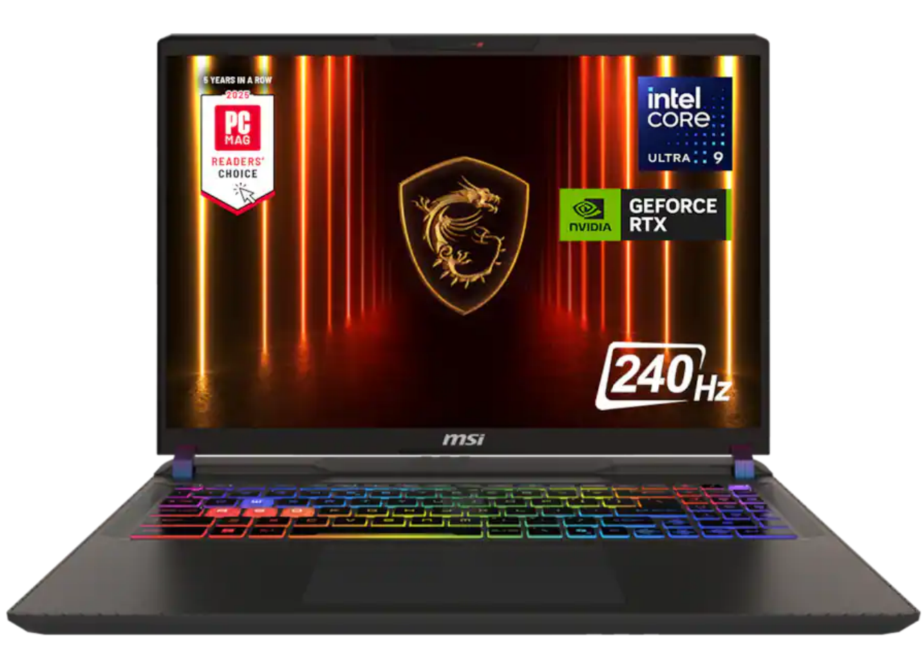 MSI Vector 16 HX AI 16" Intel Ultra Laptop - Gallery 4