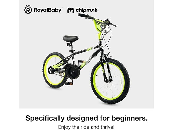 Chipmunk Kids Bike Toddlers 12 14 16 18 Inch Wheel Bicycle